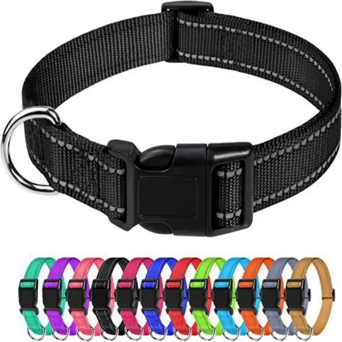 Collier réfléchissant pour chiens de taille moyenne et grande