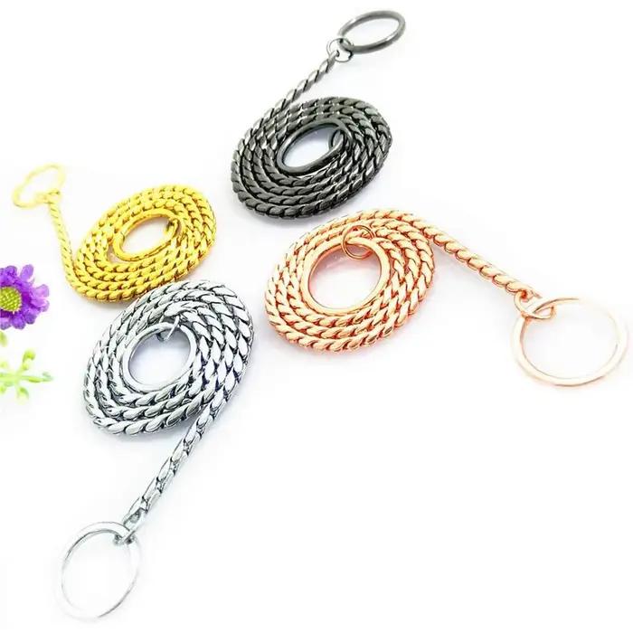 Collier de étranglement en métal pour chien