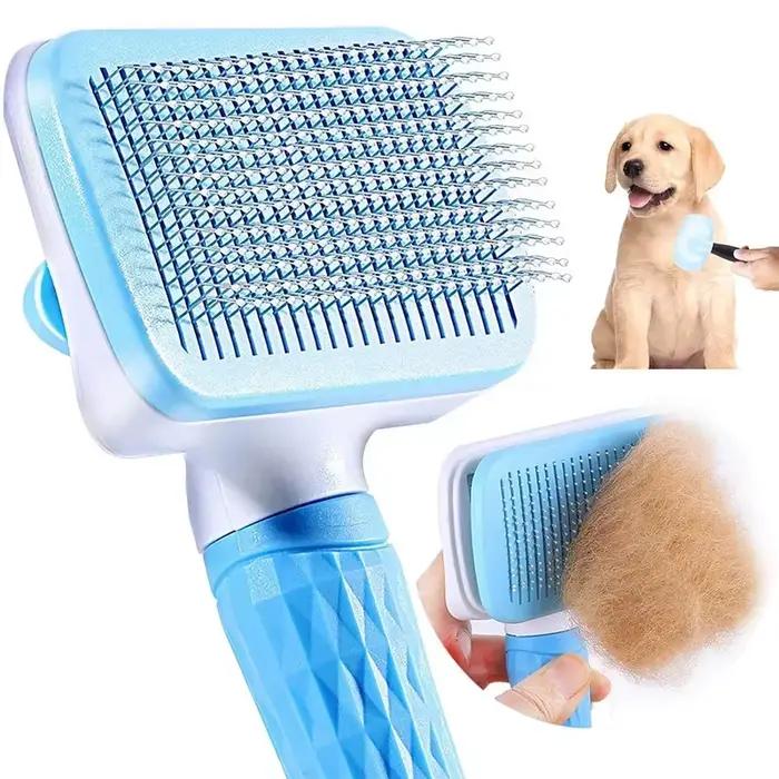 Brosse de toilettage pour animaux à poils longs (chiens et chats)
