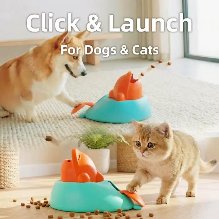 Jouet distributeur interactif pour chiens et chats