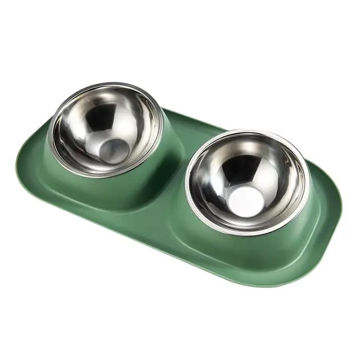 Bol pour animaux de compagnie en acier inoxydable