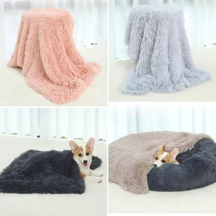 Couverture douce et moelleuse pour animaux de compagnie