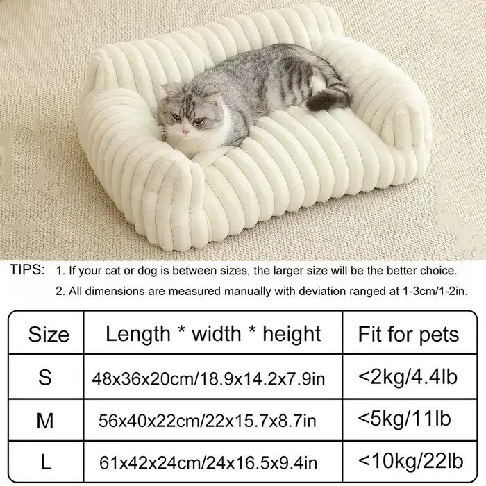 Canapé confortable pour chat