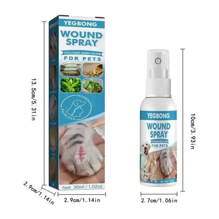 Spray anti-démangeaison et anti-démangeaison pour animaux de compagnie