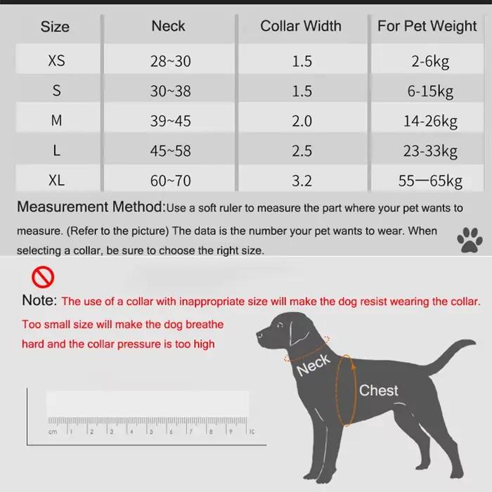 Collier réfléchissant en Nylon pour chien