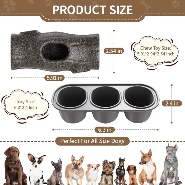 Jouet indestructible pour chien pour mâcheurs agressifs
