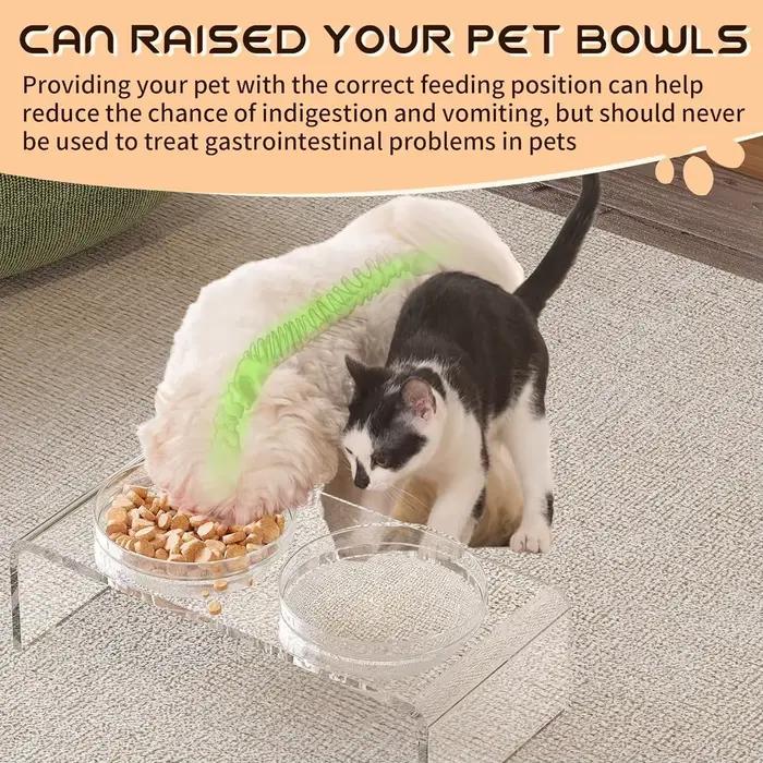 Support de gamelle pour animaux de compagnie