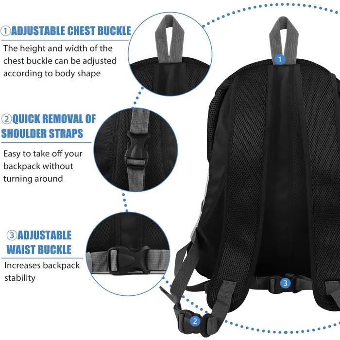 Sacs à dos de transport d'épaule pour chien sac à dos avant confortable
