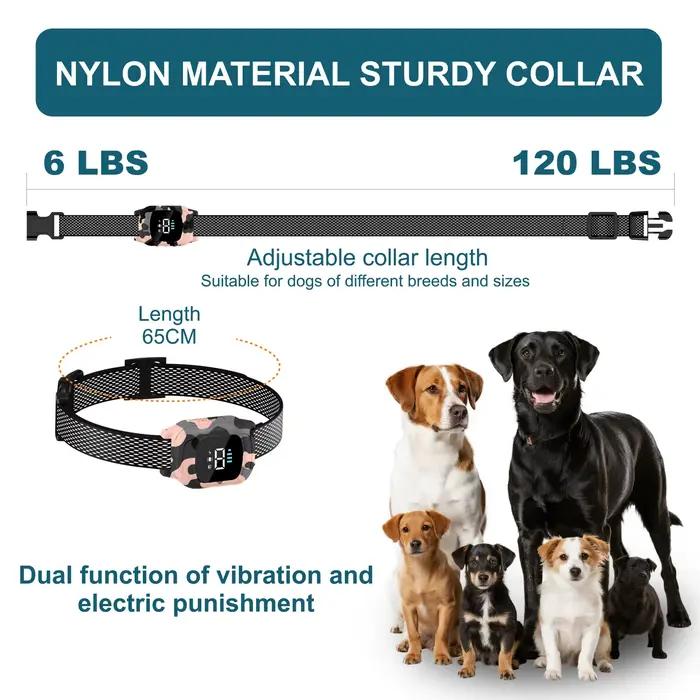 YHLC – collier de Camouflage automatique Anti-aboiement pour chien