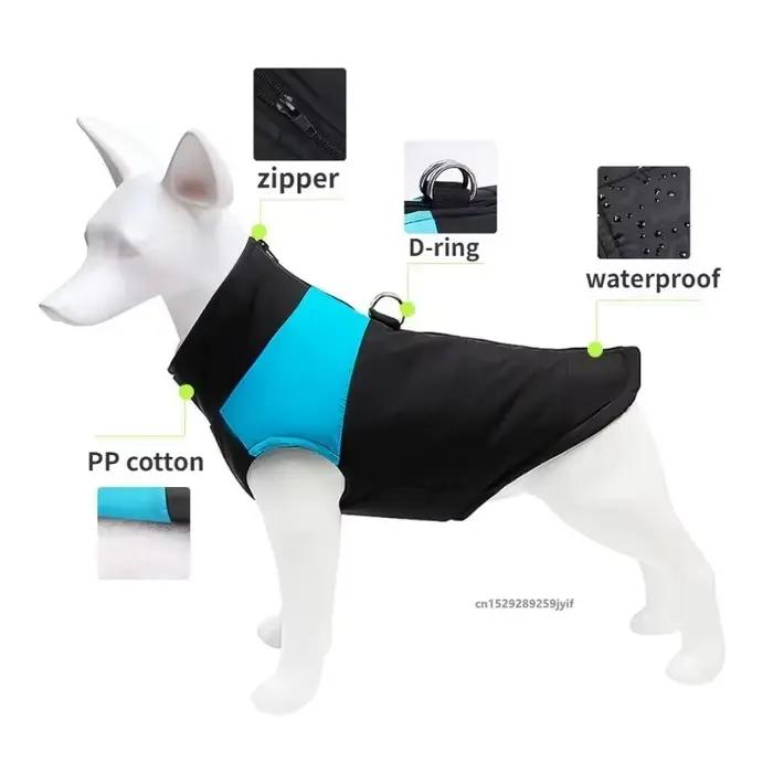 Vêtements chauds imperméables pour chiens