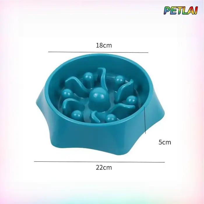 Bols pour chiens mangeoire lente Anti-étouffement ralentissement manger de la bouchée arrêter facile à nettoyer Puzzle bol de nourriture pour chien alimentation interactive antidérapante