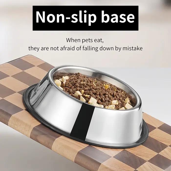 Bol en acier inoxydable pour chien et chat