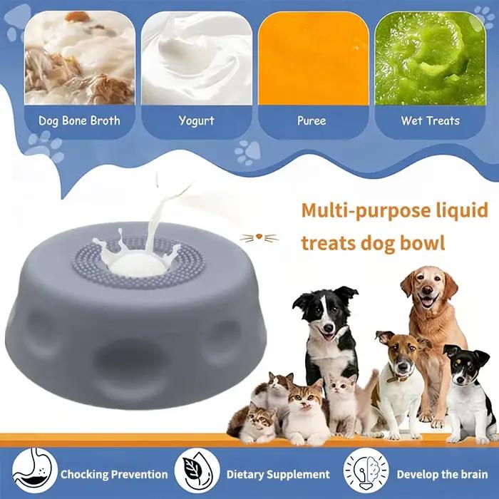 Bols à lécher pour chien à alimentation lente
