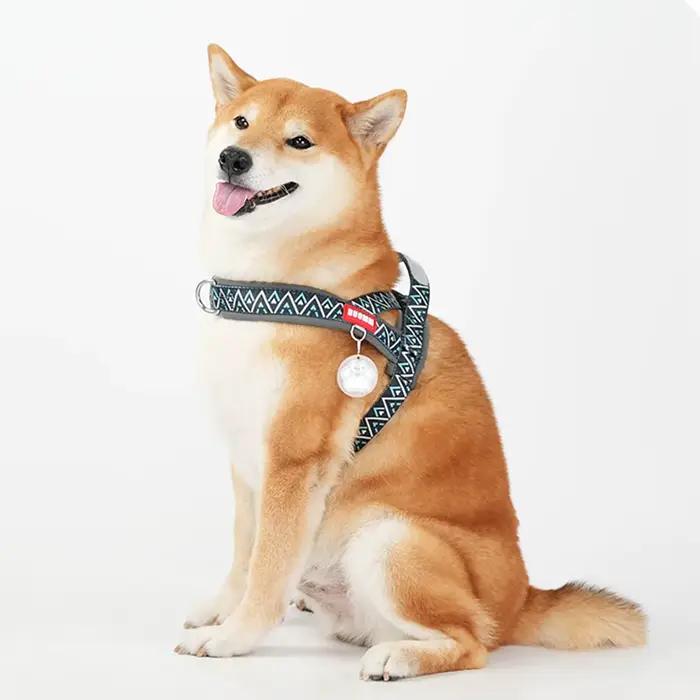 Harnais pour chien selle imprimée à la mode