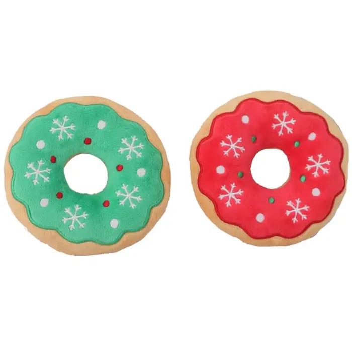 Jouets de noël en peluche pour chiens