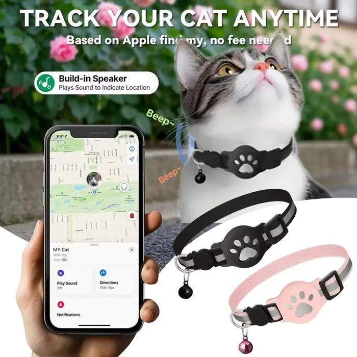 Collier réfléchissant pour chat