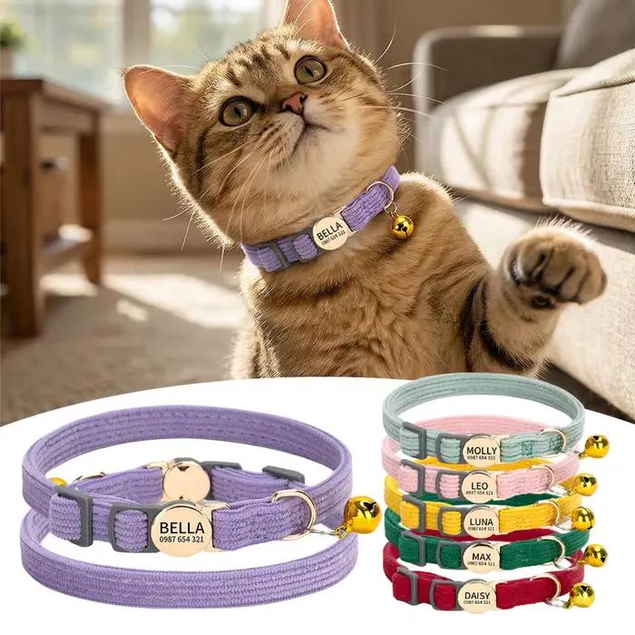 Collier personnalisé pour chat
