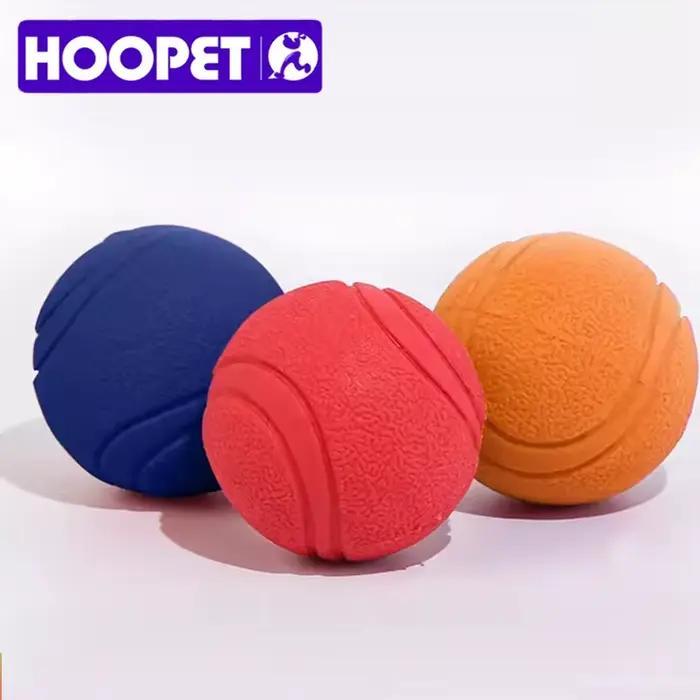 HOOPET Chien Jouet Balle En Caoutchouc Bite résistant Chiens Chiot Teddy Pitbull Pet Fournitures