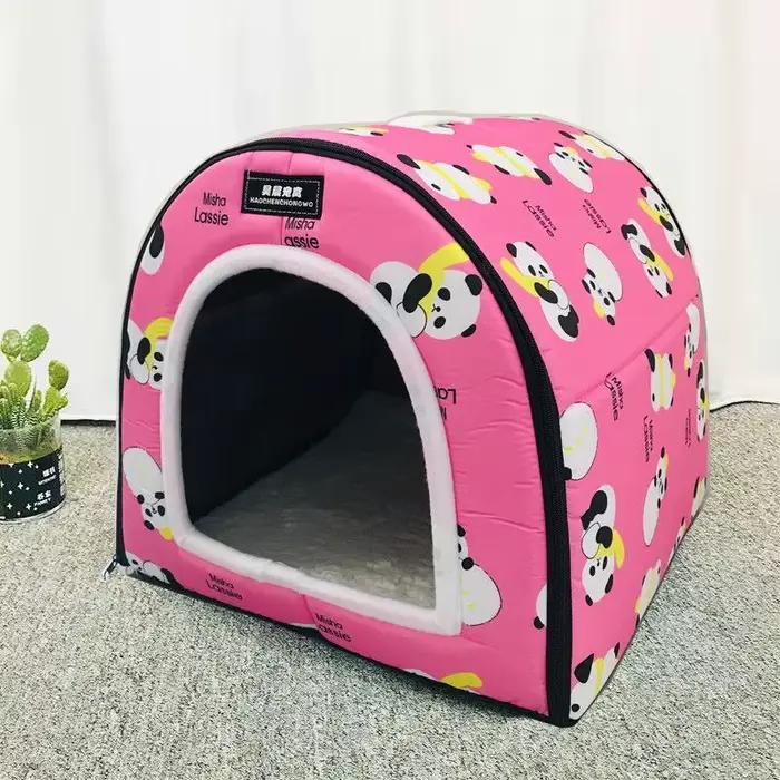 Litière pour chat semi-fermée thermique