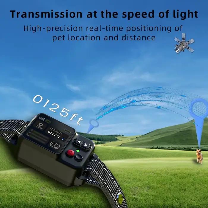 Clôture électronique GPS intelligente pour animaux de compagnie