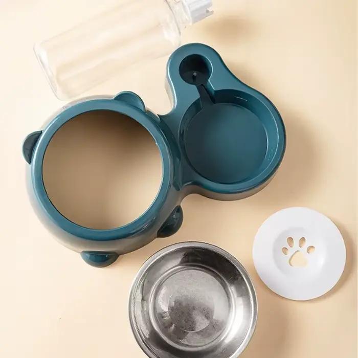 Mangeoire automatique pour animaux de compagnie et distributeur d'eau