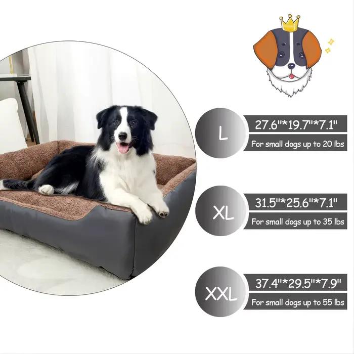 Canapé pour chien, fournitures de lits pour animaux de compagnie