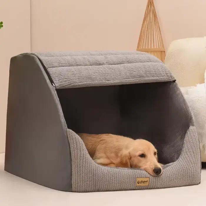 Niche fermée lavable pour animaux de compagnie
