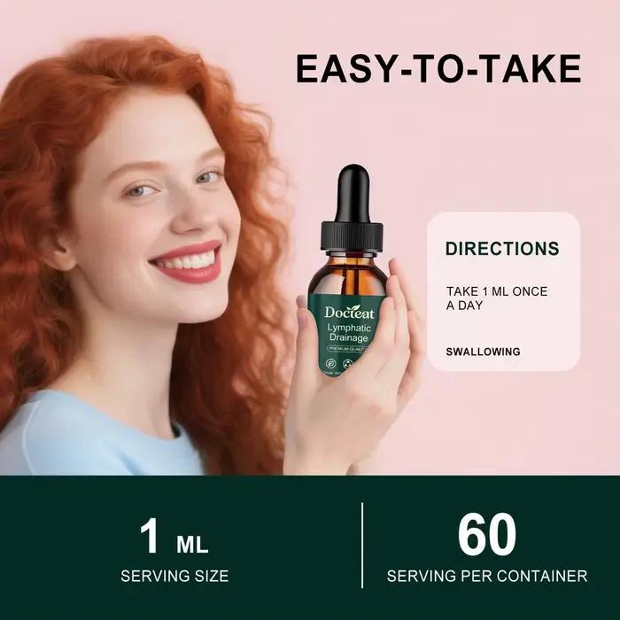 Gouttes de soutien hépatique pour drainage lymphatique avancé avec chardon-Marie et pissenlit – Nettoyage et