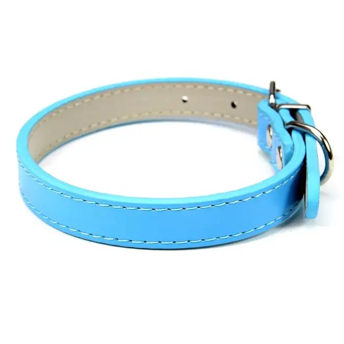 Collier en cuir souple solide pour chien