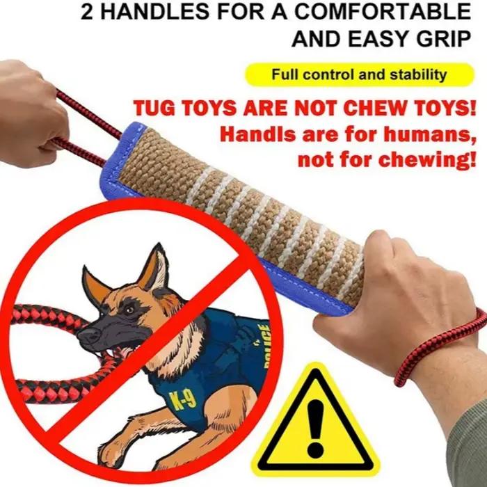 Bâtons à mâcher en jute robuste pour chien