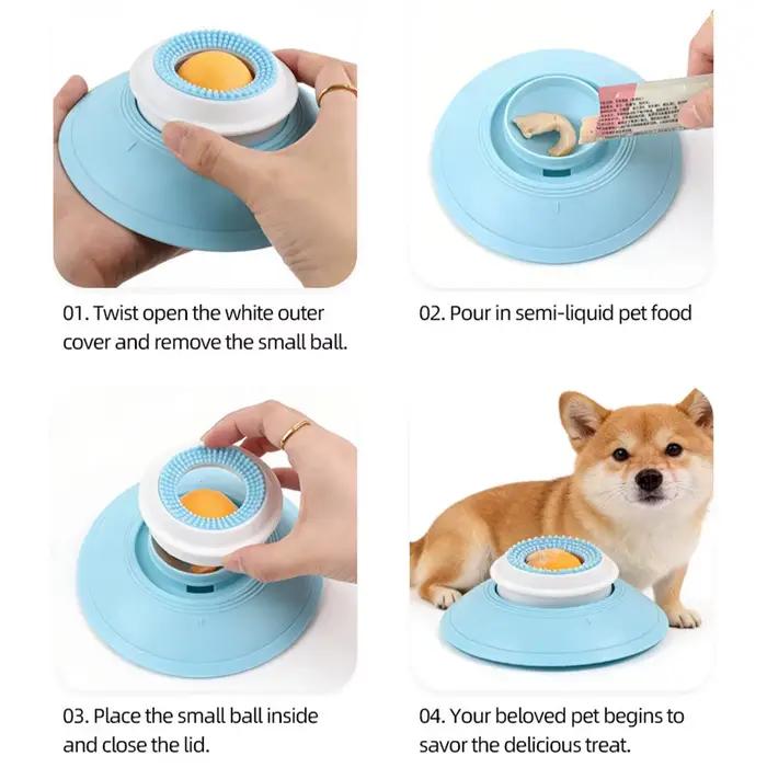 Jouet à lécher pour chien