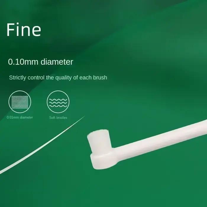 Brosse à dents à tête ronde pour chien