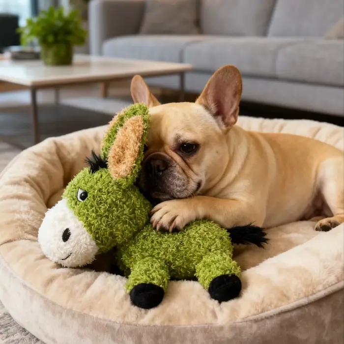 Jouet interactif pour chien résistant à la mastication
