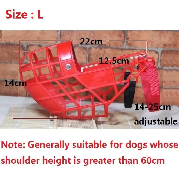 Muselière respirante pour chien