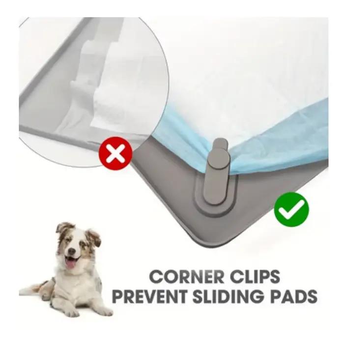Lot de 3 tapis absorbants pour chien – Tapis barrière anti-urine