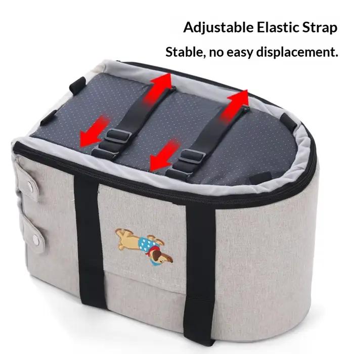 Accessoires pour animaux de compagnie : Niche de transport pour voiture pour petits chiens et chats