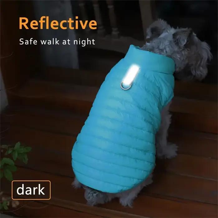 Veste rembourrée pour chien