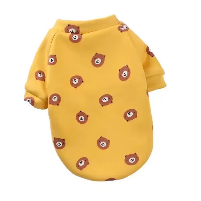 Chihuahua chien sweat chiot chat pull chiens petit chien à capuche manteau hiver chaud vêtements pour animaux de compagnie pour bouledogue