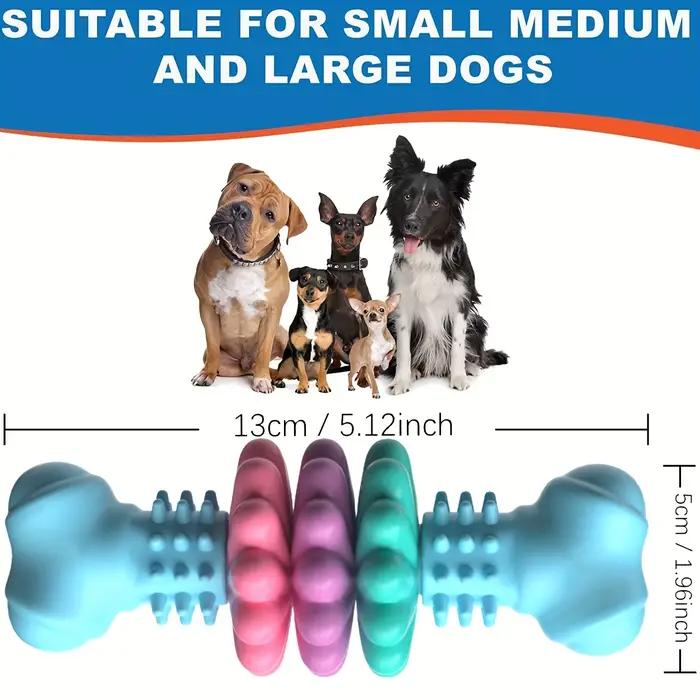 Jouet d'os à mâcher indestructible pour chien