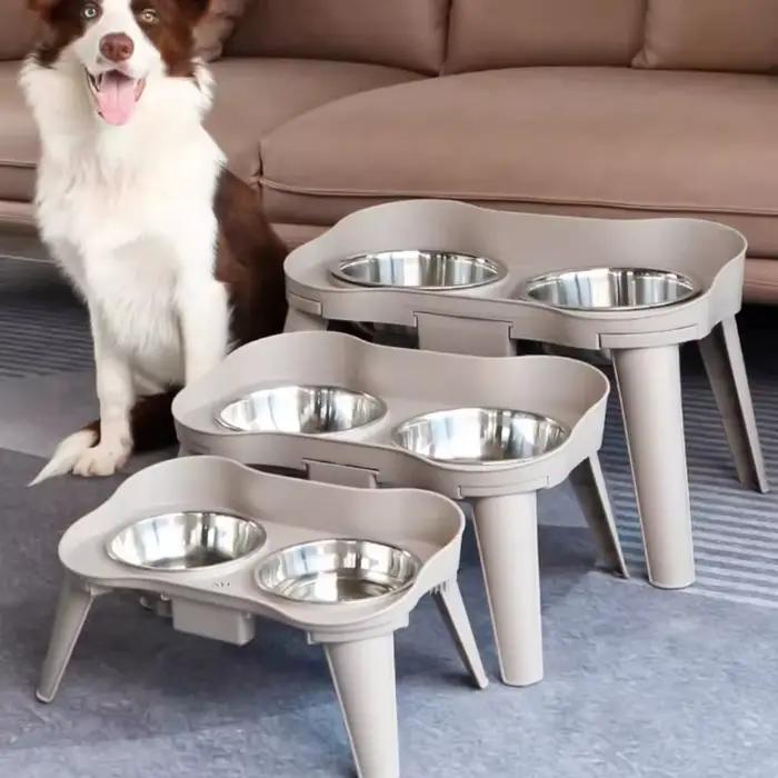 Bol pour animaux de compagnie en acier inoxydable