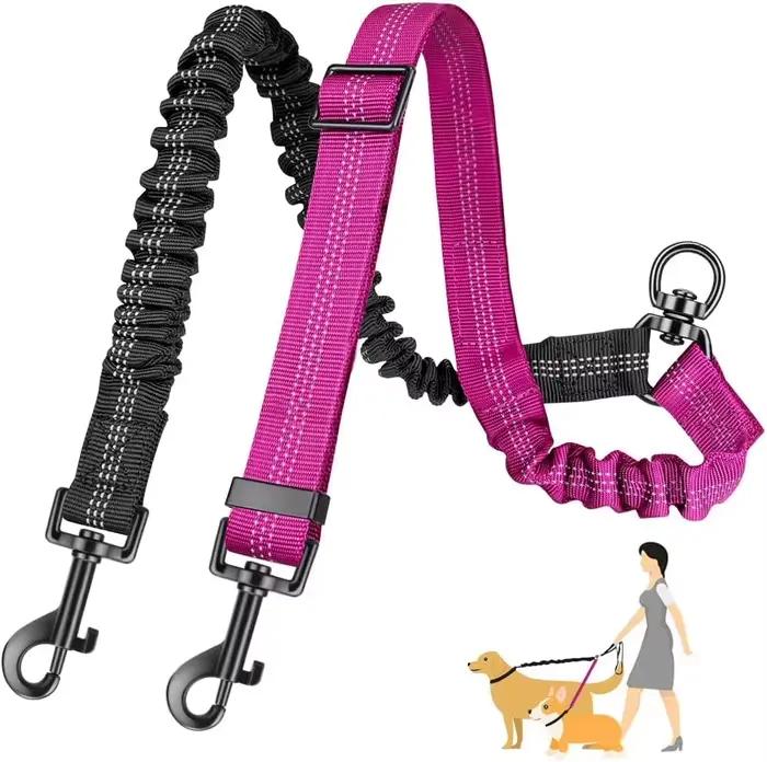 Attache de laisse double pour chien de 1