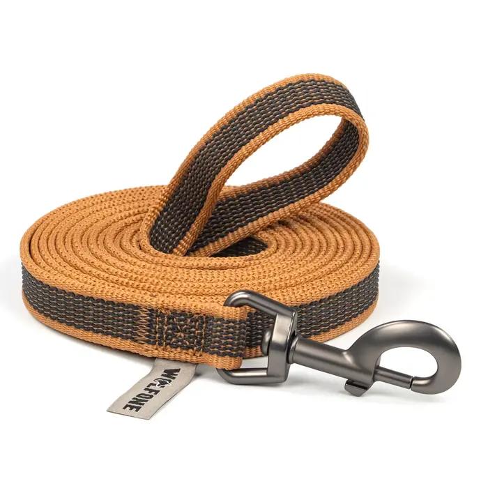 Laisse pour chien mi-petite et longue en Latex et soie