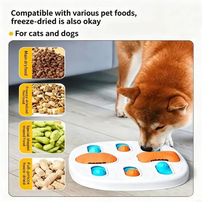 Plat nourriture anti-étouffement en Silicone pour chien