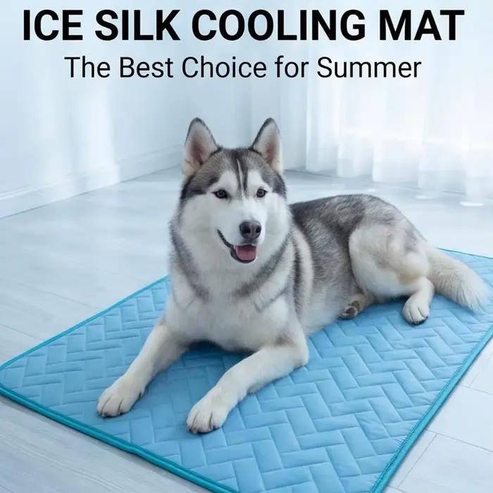 Tapis rafraîchissant pour grands chiens