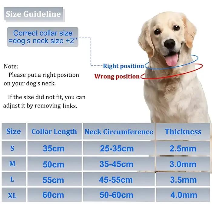 Collier d'entraînement à griffes pour chien