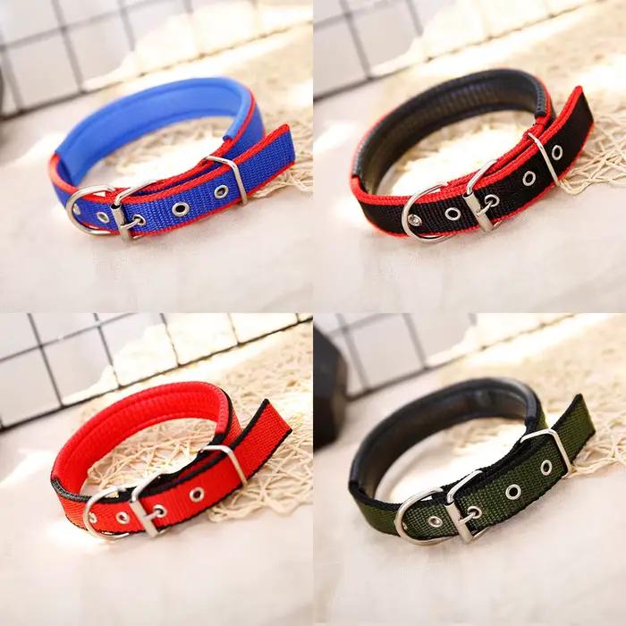 Collier pour chien en nylon réglable et confortable