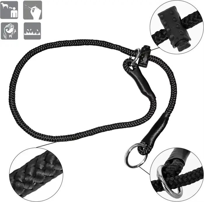 Collier de starter d'équipement de corde de Traction pour l'entraînement de chien fait à la main de cordon avec