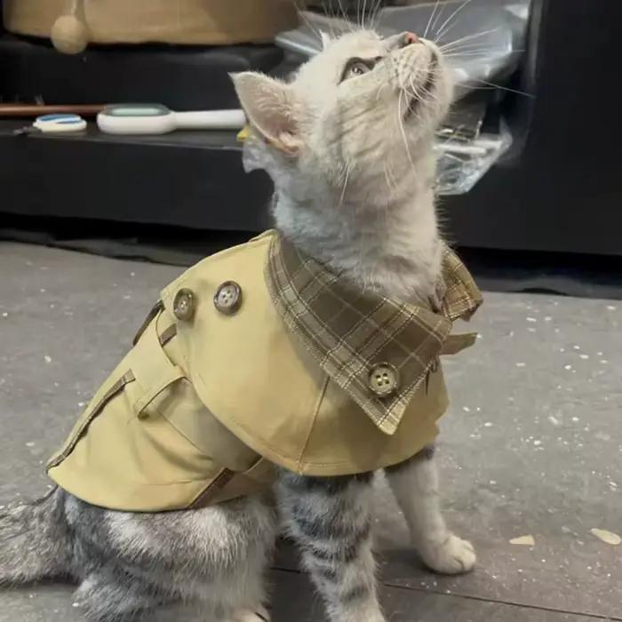 Manteau pour chien de style britannique