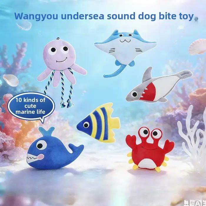 Jouets pour chiens grinçants résistants à la mastication pour petits