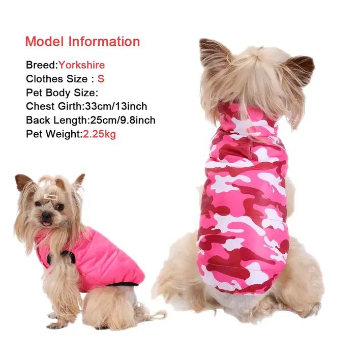 Manteau pour animaux de compagnie